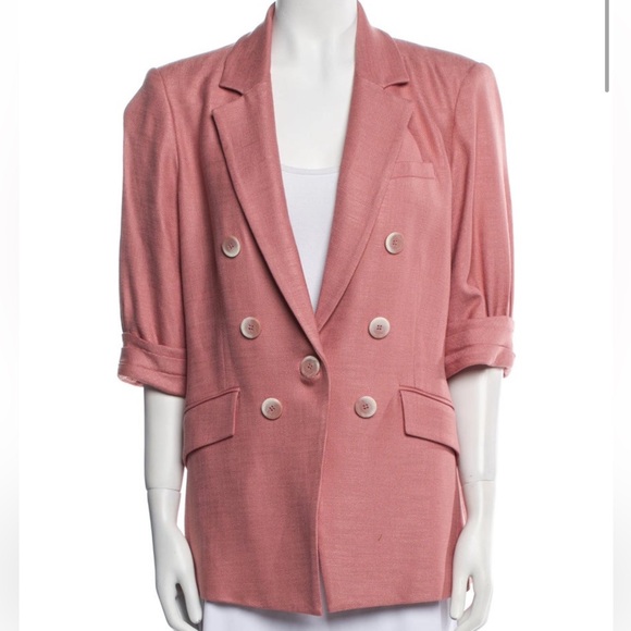 Veronica Beard Pink Odile Dickey Jacket Blazer NWOT - Picture 7 of 10